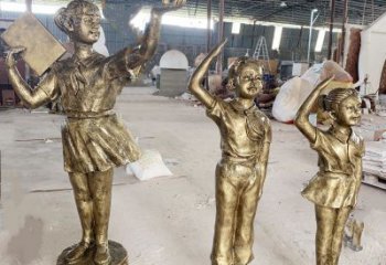 貴陽學生少先隊員雕塑