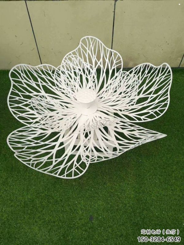 鄂州梨花雕塑供應，城市裝飾，鏤空梨花雕塑廠家優選