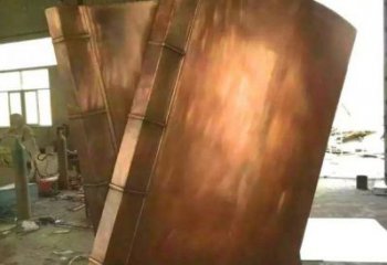 哈爾濱鑄銅書籍供應，街景小品，銅書籍雕塑廠家優(yōu)價