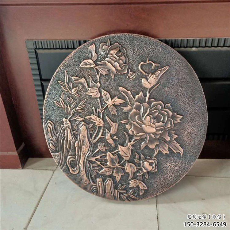 岳陽鍛銅浮雕廠家，露天雕塑，鑄銅福字浮雕訂做