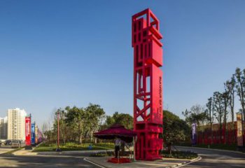 鹽城住宅小區(qū)精神堡壘雕塑