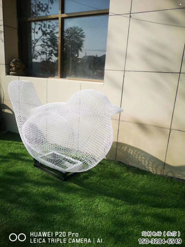 營口鏤空鳥雕塑供需，透雕系列，鐵藝小鳥雕塑制造商