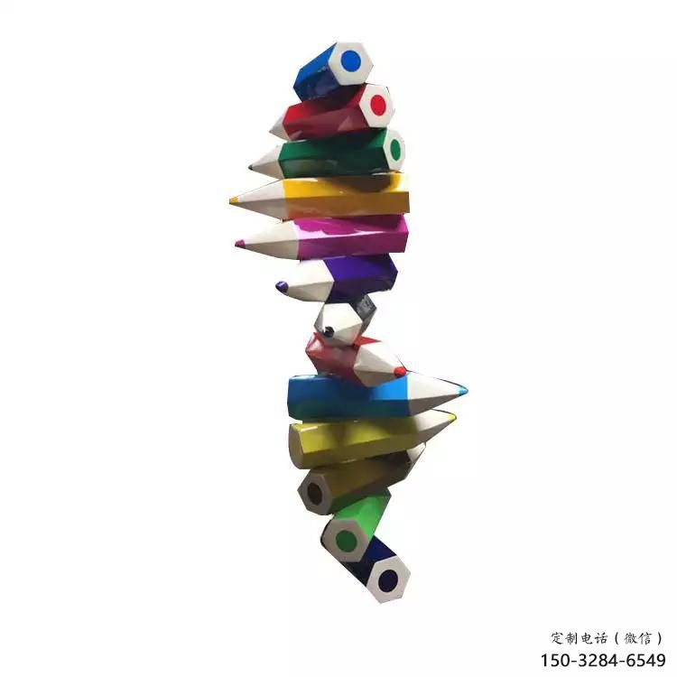 隆德企業鉛筆雕塑