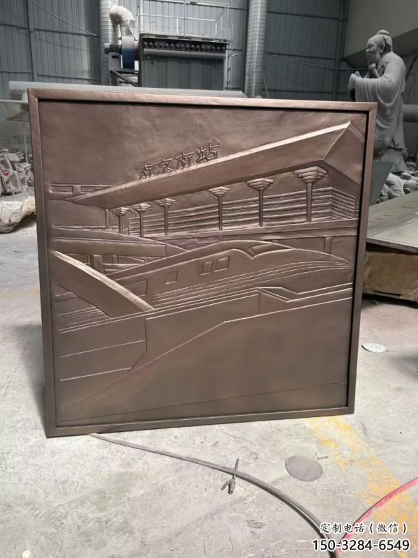 碑林學(xué)校浮雕提供，多彩藝術(shù)，中式校園浮雕通用