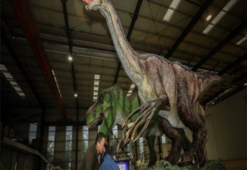 遼陽戶外恐龍雕塑通用，多彩藝術，景觀玻璃鋼恐龍雕塑供應