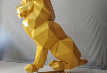濰坊獅子雕塑服務商，動物雕塑，不銹鋼獅子雕塑制作