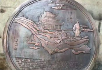 煙臺純銅浮雕專供，城堡雕塑，城堡浮雕生產(chǎn)廠家
