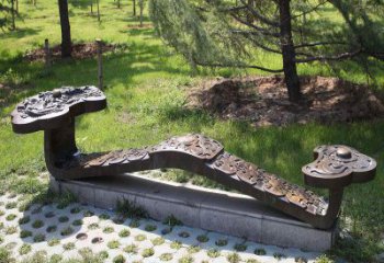 青島景觀如意雕塑優(yōu)選，陸地?cái)[件，園林如意雕塑供應(yīng)