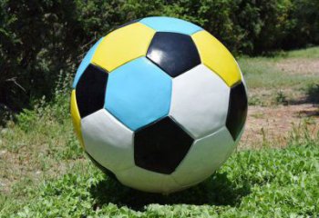 安康籃球雕塑觀賞型，戶外擺放，玻璃鋼籃球雕塑定制廠家