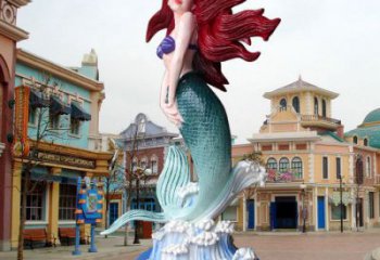 漢中水景美人魚(yú)雕塑