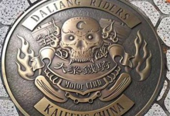 陽鑄造校徽雕塑