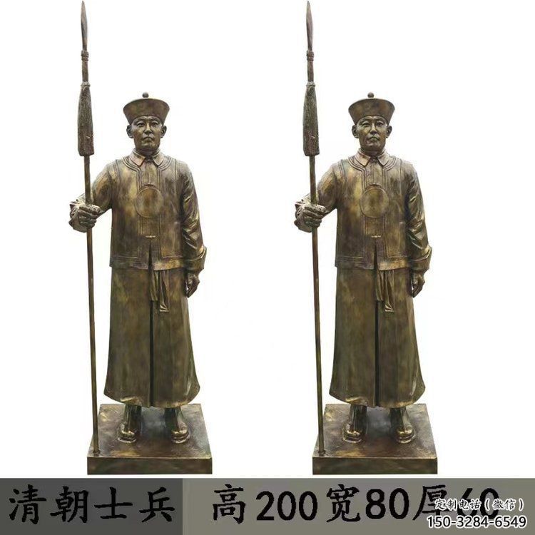 林芝庭院武士雕塑