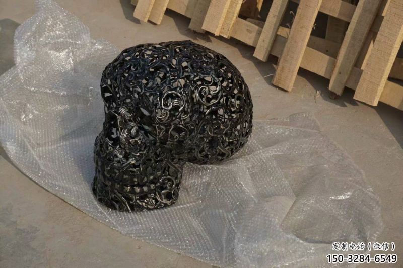 區(qū)酒店骷髏雕塑