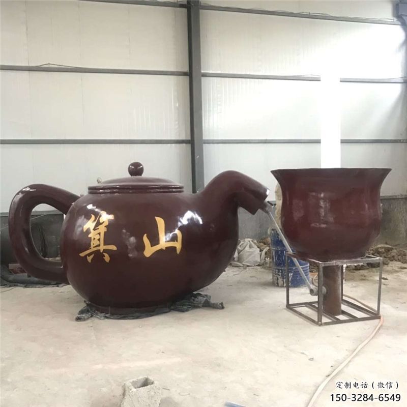 衢州商業(yè)街酒壺雕塑