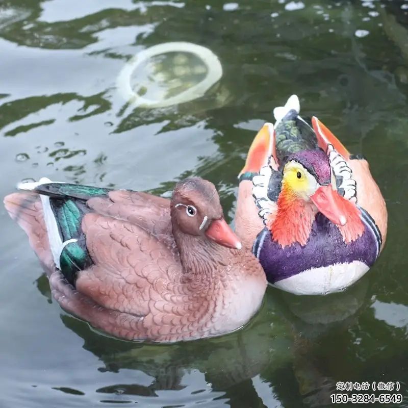 寧波園林鴛鴦雕塑